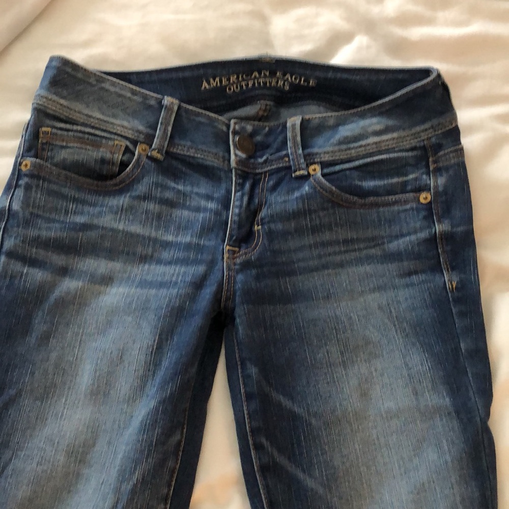 American eagle kick boot super stretch. Hardly worn size 4 - Picture 2 of 5